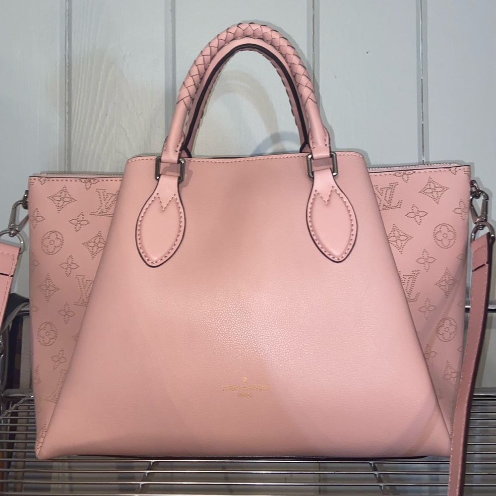 Pink Mahina Leather satchel